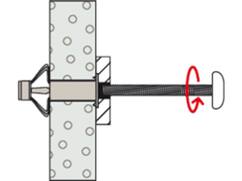 Fischer Hollewandplug met schroef HM-S 4X32MM 50st