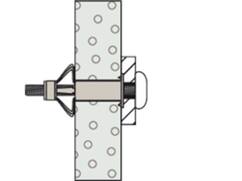 Fischer Hollewandplug met schroef HM-S 5X65MM 50st