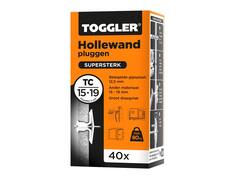 TOGGLER Hollewandplug TC-40X 15-19 MM