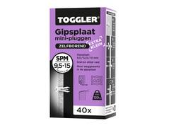 TOGGLER Gipsplaatplug SPM-40X 9.5-15 MM