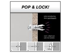 TOGGLER Gipsplaatplug SPM-100X 9.5-15MM