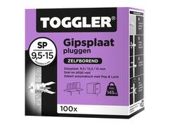TOGGLER Gipsplaatplug SP-100X 9.5-15MM