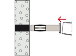 Fischer Hollewandplug met schroef HM-SS M8X54MM 50st