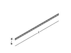 GB Ankerstrip verzinkt 1000X30X5
