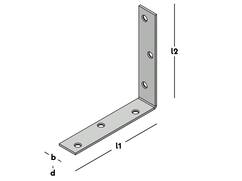 GB Stoelhoek verzinkt 100 MM