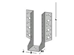 GB Raveeldrager zwaar verzinkt 59X190MM