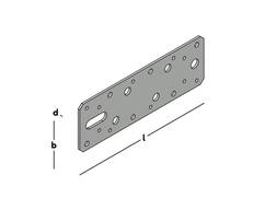 GB Koppelplaat verzinkt 180X60X2.5
