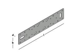 GB Koppelplaat verzinkt 300X60X2.5