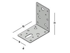 GB Hoekanker verzinkt 90X90X2MM