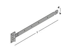 GB Kruisheng licht zink-magnesium 500 MM