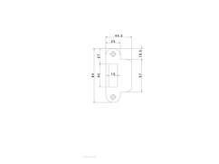 NEMEF Sluitplaat rond RVS P635/17