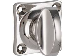 Oxloc Wc sluiting ton model verzinkt nikkel glans 38X38 mm