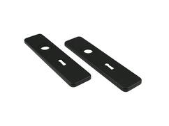 Oxloc Klikschild sleutel recht zwart 185X44 mm/S