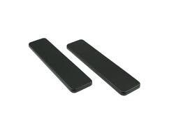 Oxloc Klikschild geheel blind recht zwart 185X44 mm