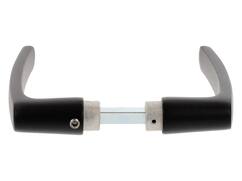Oxloc Deurkruk blokmodel Zwart 38-42 mm