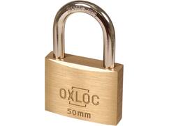 OXLOC Hangslot messing gelijksluitend KA5005 50 MM