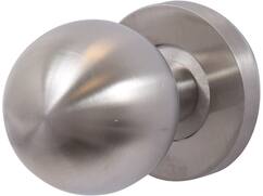 OXLOC Voordeurknop RVS op rozet 50 mm