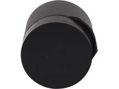 Oxloc Deurstopper rvs zwart wandmontage 30X27 MM