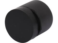 Oxloc Deurstopper rvs zwart wandmontage 30X27 MM