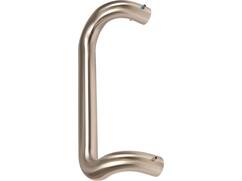 Oxloc Deurgreep RVS gatdeel gebogen 32X332 mm