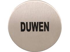 Oxloc Pictogram RVS duwen 75 mm