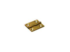 DX Smalscharnier rechte hoeken massief messing 30X25 MM