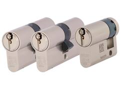 Oxloc Profielcilinder dubbel SKG*** O7 2X30-30+1X10-30
