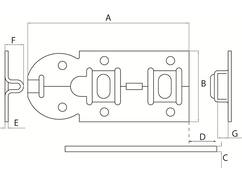DX Rolschuif vlak zrs 160bv 160 MM