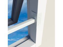 SECU Barrierestang single wit SECUBAR SINGLE 100-180 CM