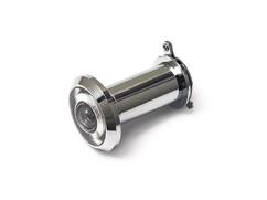 DX Deurspion massief messing verchroomd drs 180b 14 MM