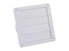 Nedco lamellenrooster wit 165X165 MM