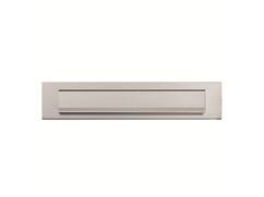 Briefplaat aluminium F1
