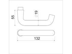 AMI Deurkruk gatdeel F1 356