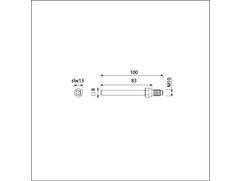 Ami Wisselstift gelagerd 100 MM