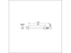 Ami Wisselstift gelagerd 110 MM