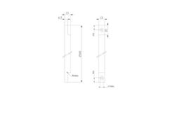 Nemef Espagnoletstaaf 13 250 CM