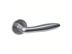 Intersteel Deurkruk op rozet verdekt RVS Q03 52X6MM