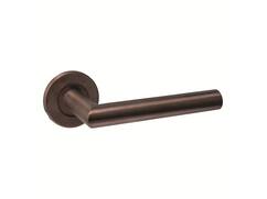Intersteel Deurkruk op rozet verdekt brons Q01 52X6MM