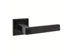 Intersteel Deurkruk op rozet verdekt zwart Q05 53X53X6MM