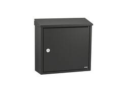Allux Brievenbus Zwart 400
