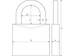 ABUS Hangslot skg** 37/55 C