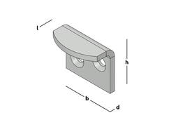 GB Plaatduimbeveiliging 35X17MM