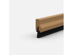 ELLEN Dorpelprofiel beuken met rubber AUTHENTIC WOOD 100 cm
