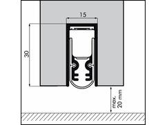 ELLEN Valdorpel automatisch EM SOUNDPROOF 113 CM