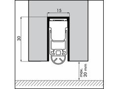 ELLEN Valdorpel automatisch EM UNI-PROOF 123 CM