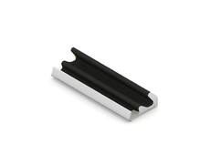 Q-LON Tochtstrip zelfklevend zwart 3073 7 METER