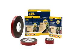 HPX Max Power Outdoor bevestigingstape zwart 25MM X 1,5 20st