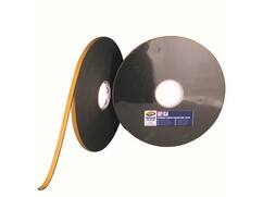 HPX Dubbelzijdige bevestigingstape 3mm ANTHRACIET 12MM X 25M 20st