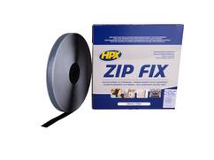 HPX Zip fix klittenband (haak) zwart 20MM X 25M 12st