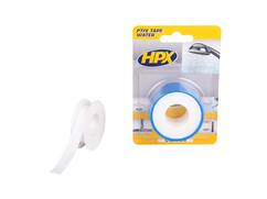 HPX PTFE waterafdichtingstape BLISTER (2 stuks) wit 12MM X 12M 20st